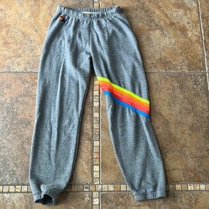 Women’s gray Aviator Nation sweatpants in Small.